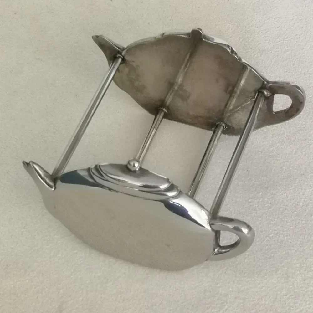 🔺️Vintage Real Silver Teabag Holder